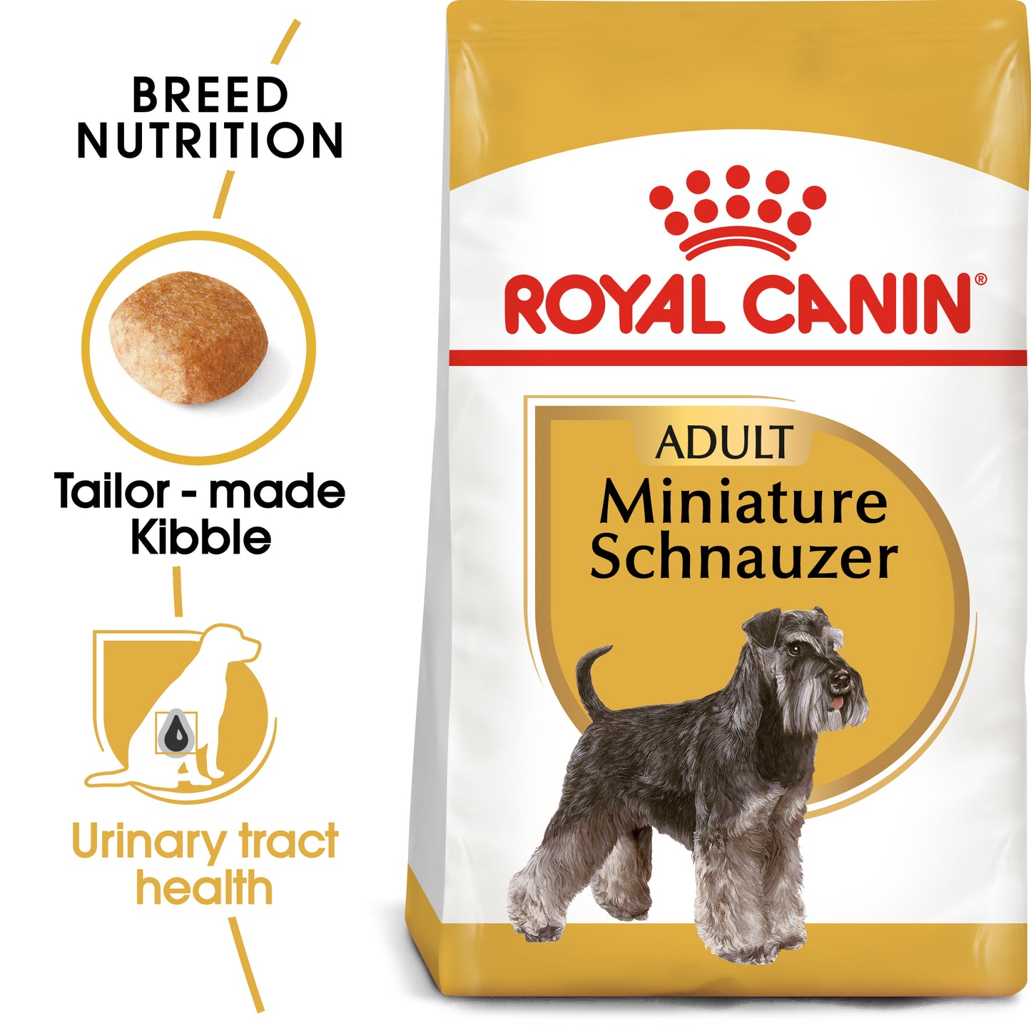 Royal Canin Adult Miniature Schnauzer - Breed Health Nutrition (BHN) 3kg