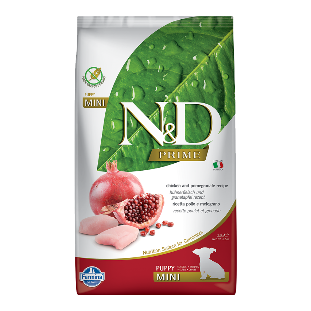 Farmina N&D Prime Chicken & Pomegranate Puppy Mini
