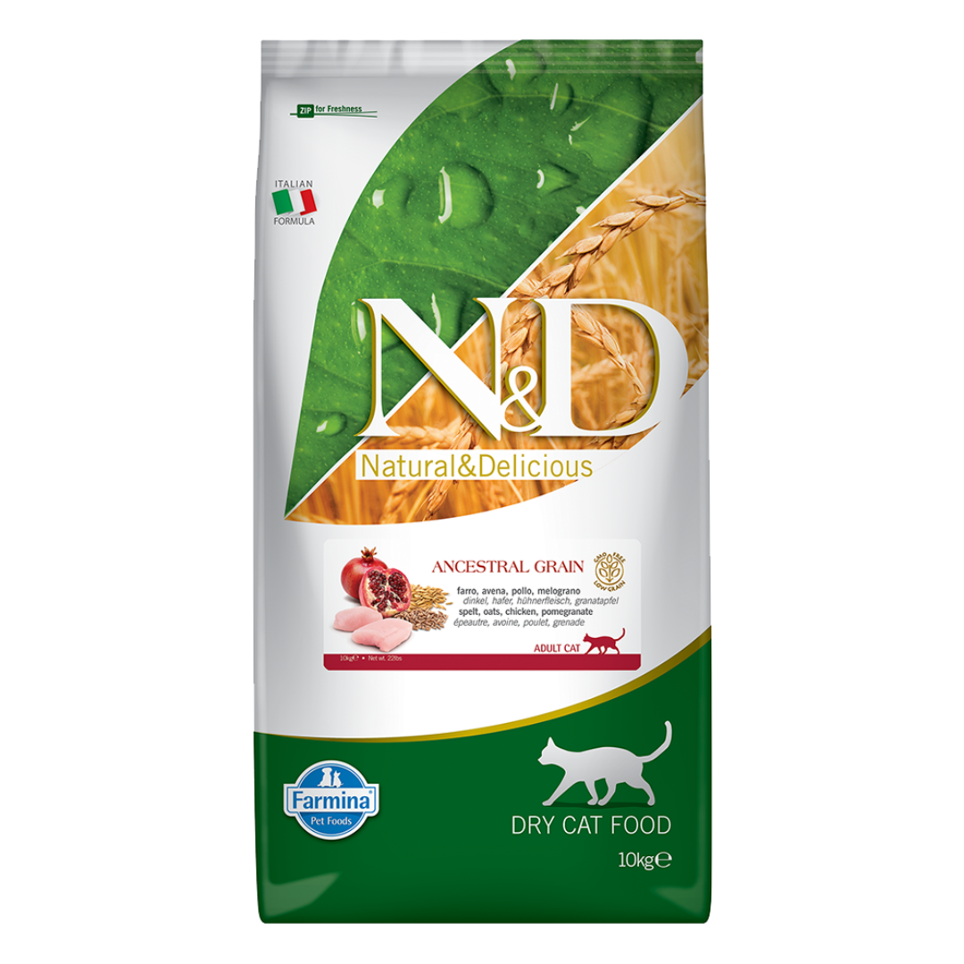 Farmina N&D Ancestral Grain Chicken & Pomegranate Adult Cat
