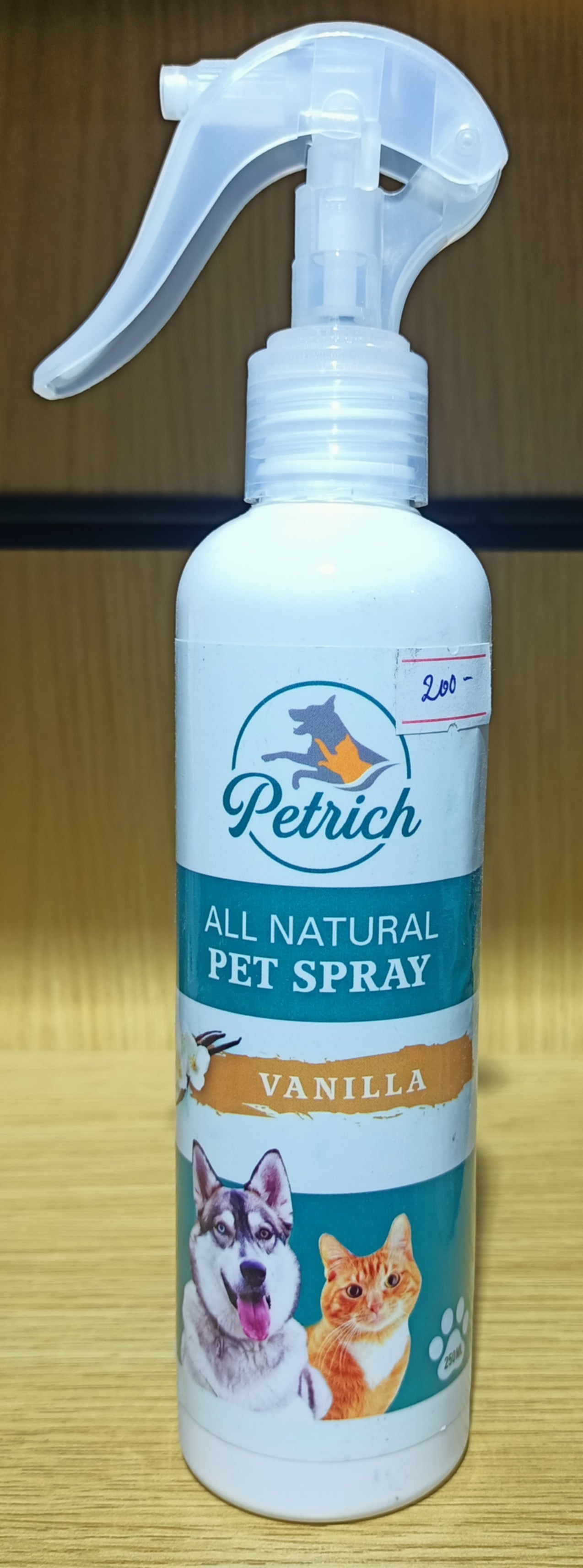 Petrich Pet Spray Vanilla