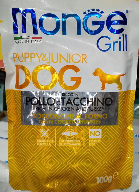 Monge Grill Puppy & Junior Dog