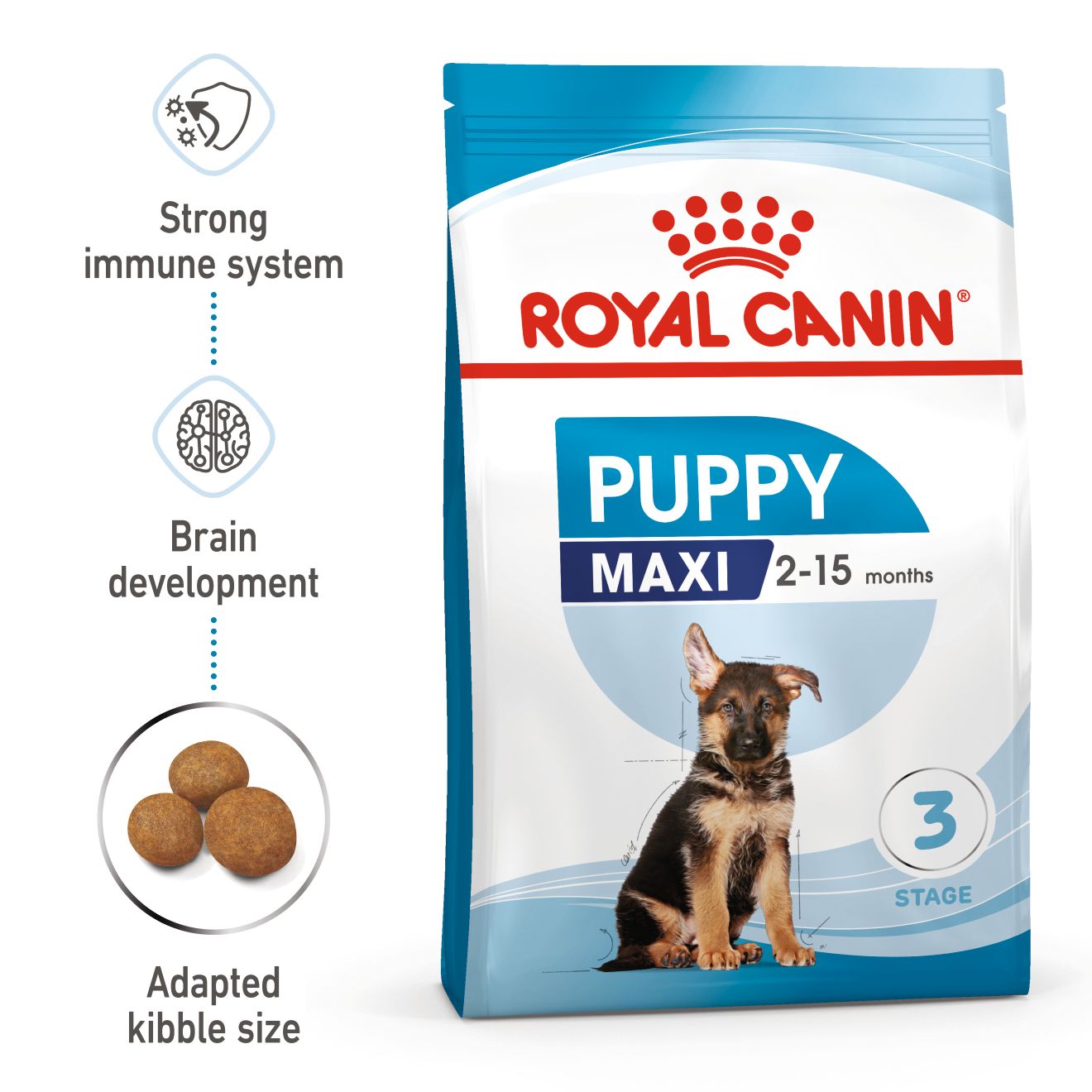 Royal Canin Maxi Junior Puppy - Size Health Nutrition (SHN) 1kg